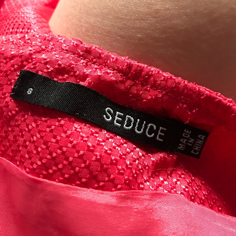 Seduce Size 8 Strapless Evening Club Event Dress - Picture 7 of 7